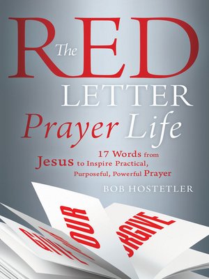 cover image of The Red Letter Prayer Life